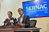Ministro de Economía, José Ramón Valente, junto al Director Nacional del SERNAC, Lucas Del Villar, anuncian nueva versión de aplicación web No Molestar. Ministro de Economía, José Ramón Valente, junto al Director Nacional del SERNAC, Lucas Del Villar, anuncian nueva versión de aplicación web No Molestar.