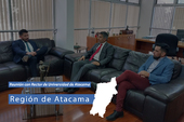 Atacama: Director Regional se reunió con rector de la Universidad de Atacama Atacama: Director Regional se reunió con rector de la Universidad de Atacama