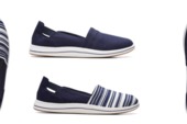 Zapatos de mujer marca Clarks, modelo Breeze Step Navy/Dark Navy