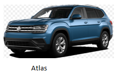 Vehículo Volkswagen, Modelo Atlas, año 2022