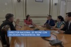 Director Nacional se reunió con la Delegada Presidencial de la Región Metropolitana