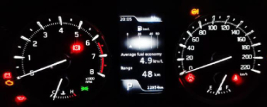 Imagen del sector panel de instrumentos, Vehículos Suzuki, modelo Grand Vitara 1.5, año 2025 Imagen del sector panel de instrumentos, Vehículos Suzuki, modelo Grand Vitara 1.5, año 2025