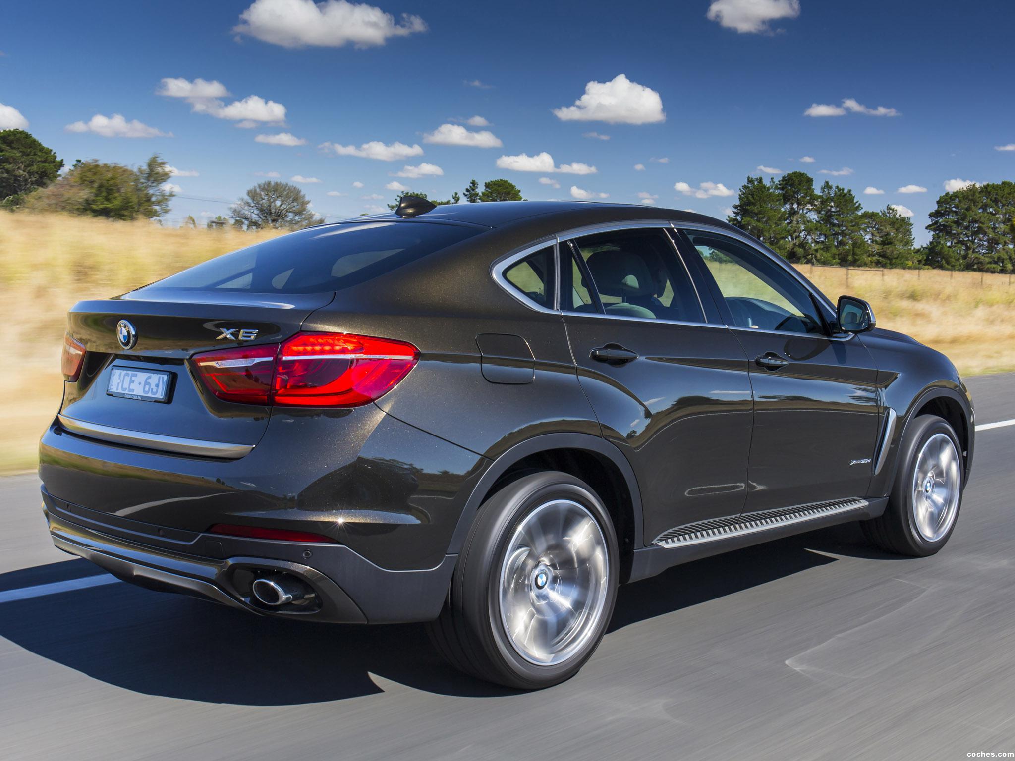 Vehículos BMW, modelo X6, años 2015-2016.