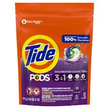 Cápsulas de Detergente P&G, Modelo Tide POD´s, años 2023-2024.