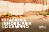 SERNAC cita a declarar a representante legal Inmobiliaria Lo Campino por viviendas afectadas por barro SERNAC cita a declarar a representante legal Inmobiliaria Lo Campino por viviendas afectadas por barro