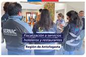 Antofagasta: Fiscalización a servicios hoteleros y restaurantes en la capital regional Antofagasta: Fiscalización a servicios hoteleros y restaurantes en la capital regional