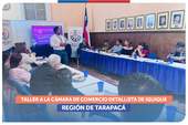 Tarapacá: Taller sobre derechos financieros a integrantes de la Cámara de Comercio Detallista de Iquique Tarapacá: Taller sobre derechos financieros a integrantes de la Cámara de Comercio Detallista de Iquique