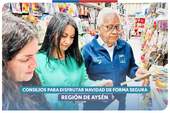 Aysén: SERNAC y SEREMI de Salud entregaron consejos para disfrutar la Navidad de forma segura