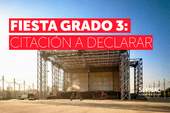 SERNAC cita a declarar a representante legal de productora de Fiesta "Grado 3" SERNAC cita a declarar a representante legal de productora de Fiesta "Grado 3"