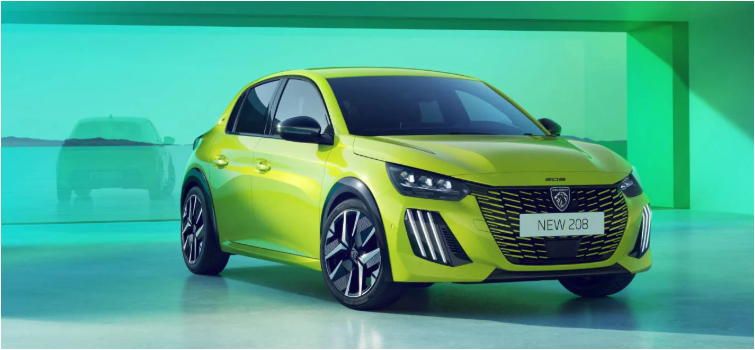 Vehículos Peugeot, modelos 208 y Partner. ambos motor eléctrico, años 2023-2024