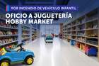 SERNAC oficiará a juguetería por incendio de vehículo infantil y llama a extremar seguridad en los productos