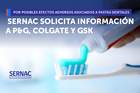 SERNAC solicita información por posibles efectos adversos asociados al uso de algunas pastas dentales