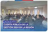 Maule: SERNAC realizó la Cuenta Pública para informar su gestión 2024 Maule: SERNAC realizó la Cuenta Pública para informar su gestión 2024