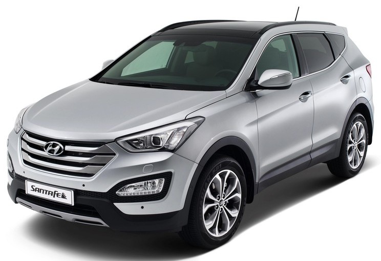 Vehículos Hyundai Santa Fe (DM), años 2010-2014