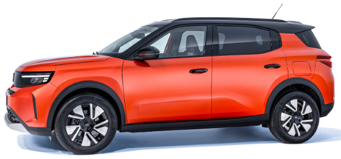 Vehículos Opel Crossland años 2023-2025.