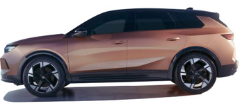 Vehículos Opel Grandland años 2023-2025.