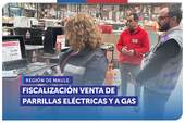 Maule: SERNAC y SEC fiscalizaron la venta de parrillas eléctricas y a gas