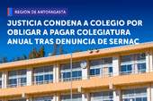 Condena colegio Antofagasta