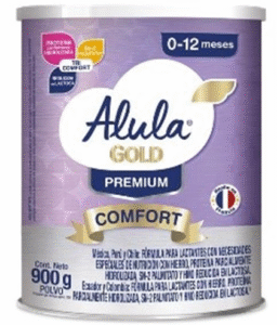 Fórmulas Infantiles, Marca Alula Comfort (0 a 12 meses) 900g Fórmulas Infantiles, Marca Alula Comfort (0 a 12 meses) 900g