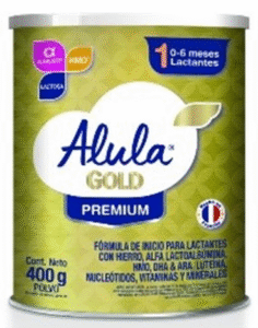 Fórmulas Infantiles, Marca Alula Gold 1 (0 a 6 meses) 400g Fórmulas Infantiles, Marca Alula Gold 1 (0 a 6 meses) 400g