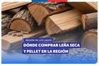 Dónde comprar leña seca y pellet en Osorno