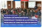 Metropolitana: SERNAC se reúne con representantes municipales y vecinos de La Cisterna tras reclamos por problemas de construcción en edificio