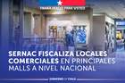 SERNAC fiscaliza a locales comerciales ubicados en los principales malls del país
