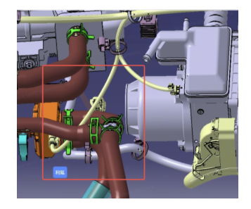 Habitáculo del motor - Imagen del sector. Habitáculo del motor - Imagen del sector.