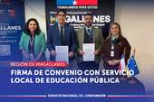 Magallanes: SERNAC firmó convenio con Servicio Local de Educación Pública