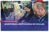 Ñuble: SERNAC monitoreó el comportamiento de las botillerías en Chillán previo a Fiestas Patrias