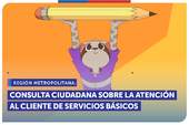 Metropolitana: Consulta Ciudadana para conocer la opinión de la ciudadanía al reclamar ante empresas de servicios básicos