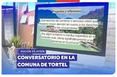 Aysén: Conversatorio para identificar necesidades y mejoras en el servicio por parte de comunidad de Tortel