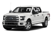 Camioneta marca Ford, modelo F150, color blanco