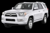 Automóvil Toyota modelo 4Runner color gris