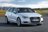 Automóvil marca Audi, modelo A3, año 2018, color blanco. Automóvil marca Audi, modelo A3, año 2018, color blanco.